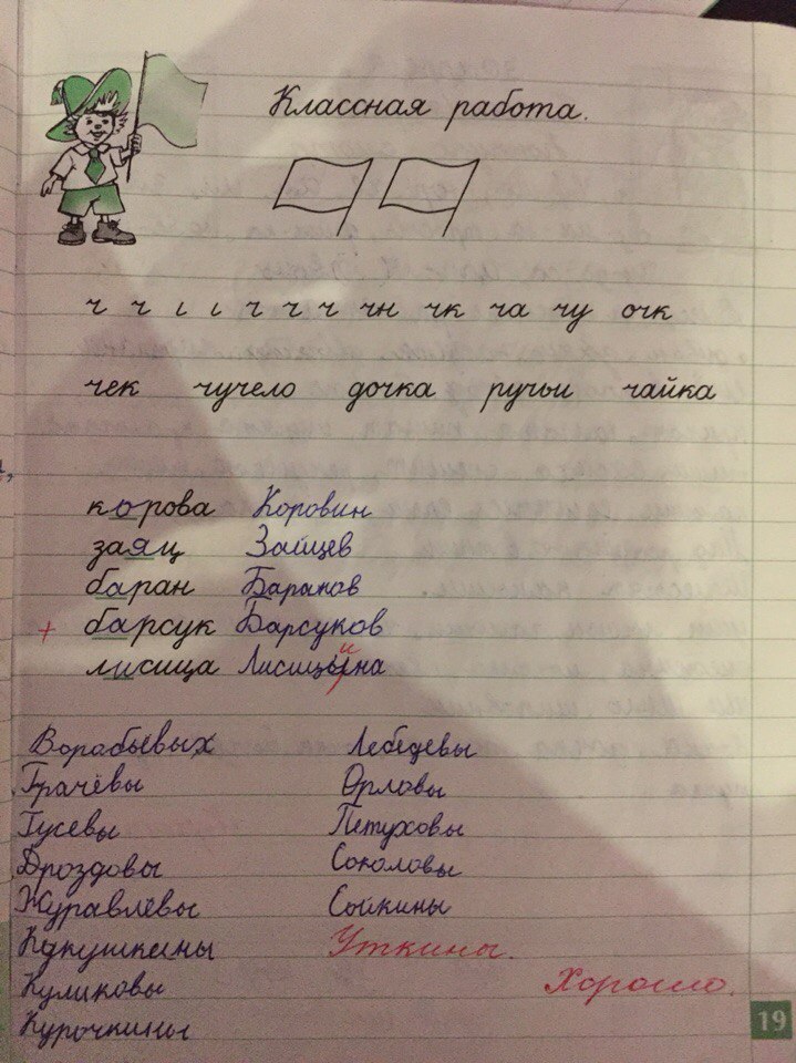 гдз 1 класс рабочая тетрадь страница 19 русский язык Бунеева, Яковлева
