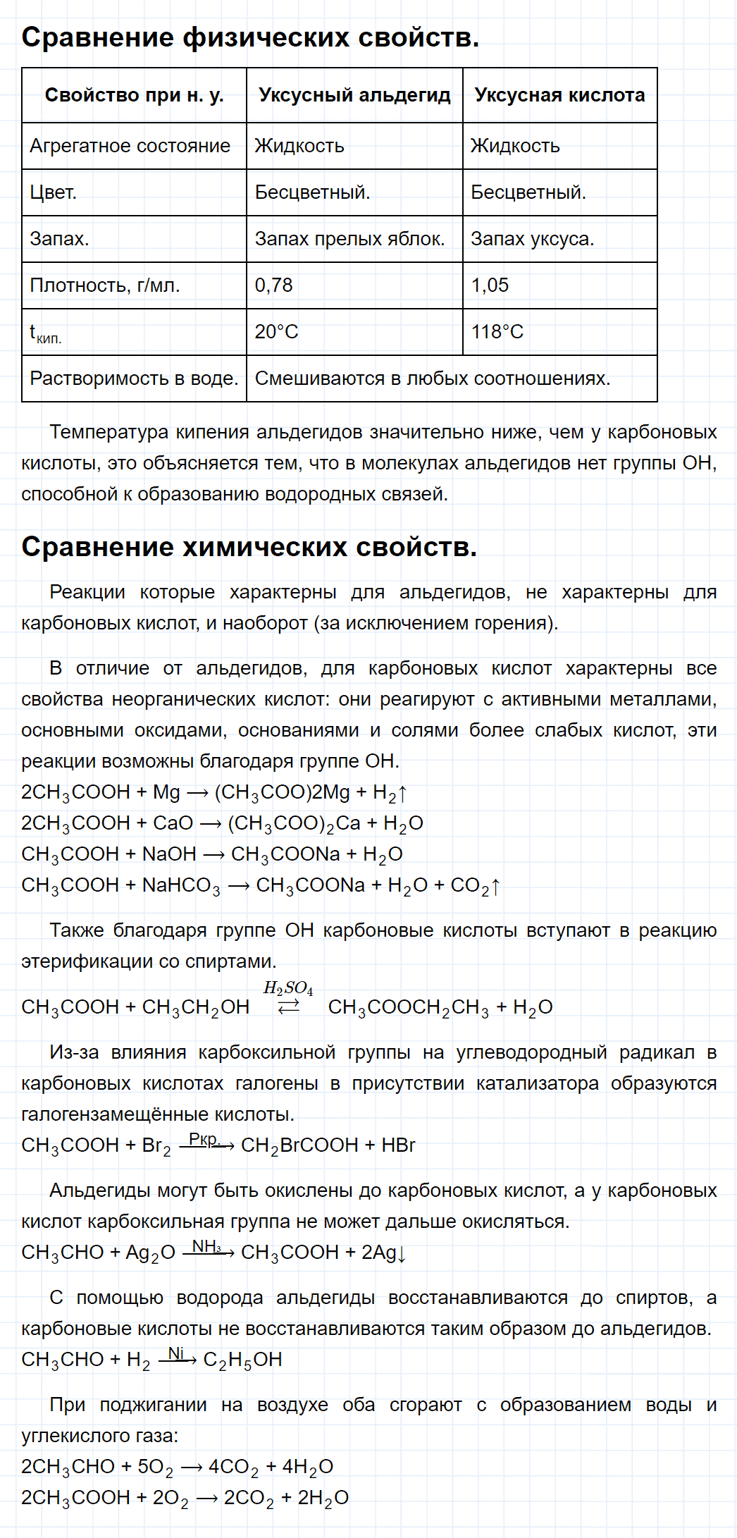 гдз 10 класс параграф 15 номер 1 химия Еремин, Кузьменко