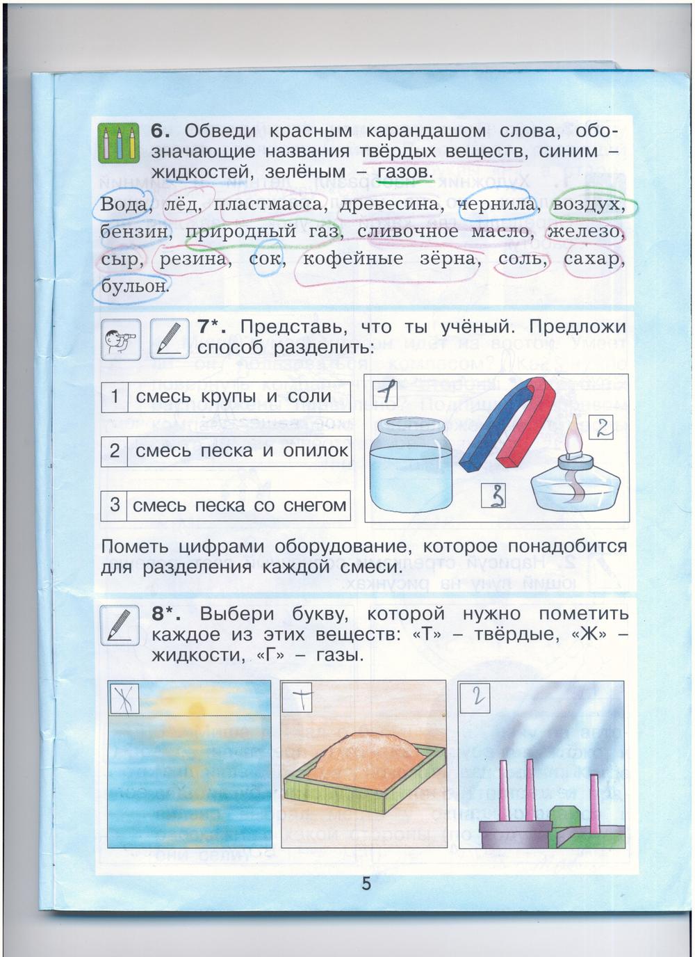 гдз 2 класс рабочая тетрадь страница 5 окружающий мир Вахрушев, Бурский, Раутиан
