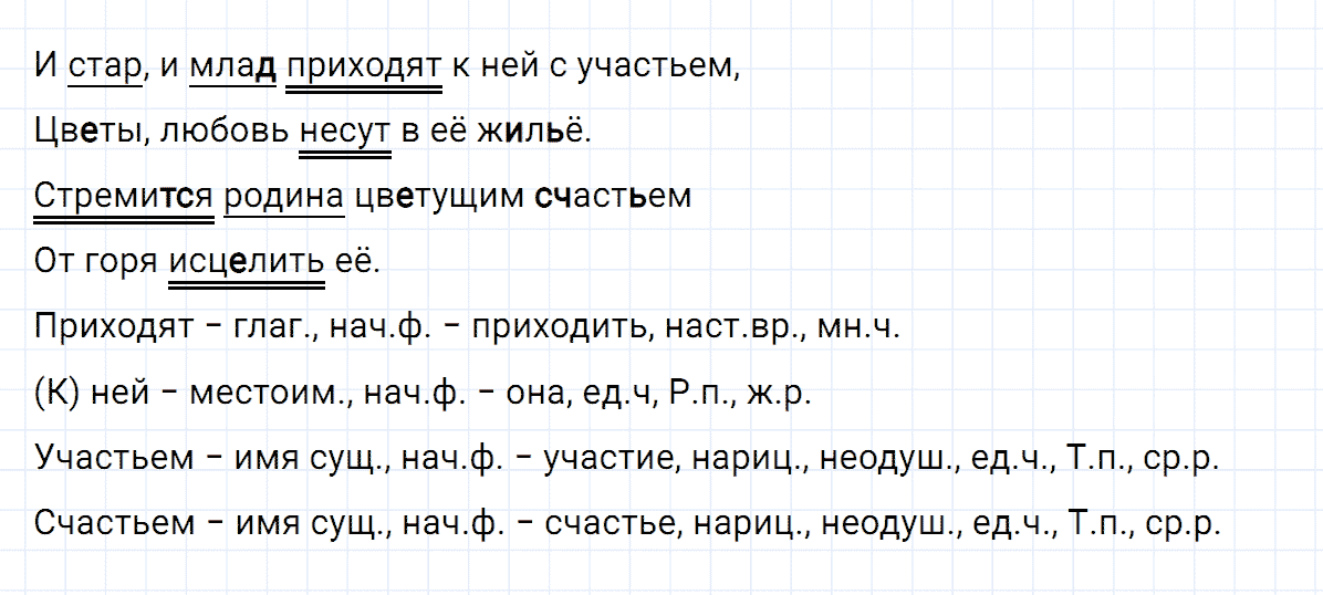 гдз 3 класс номер 246 русский язык Климанова, Бабушкина часть 2