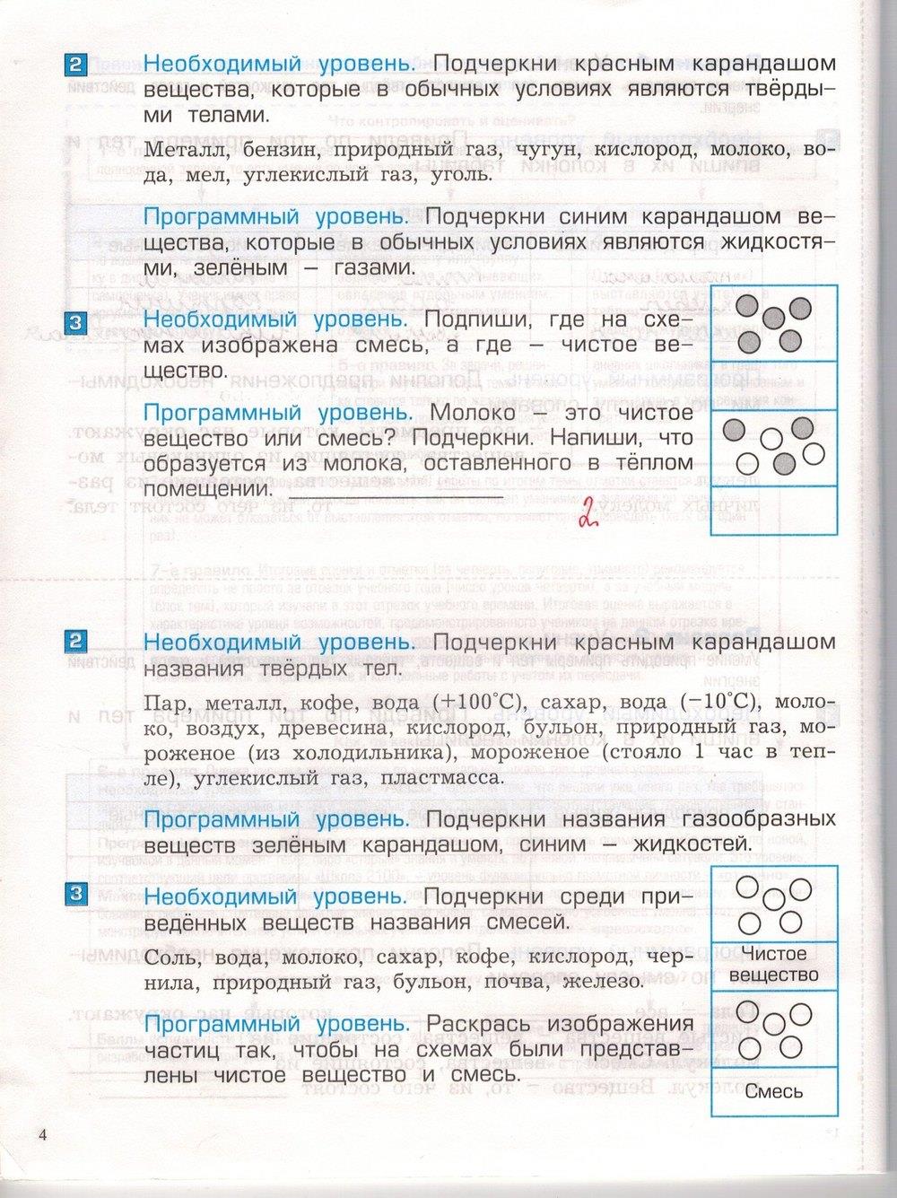 гдз 3 класс проверочные и контрольные работы часть 1 страница 4 окружающий мир Вахрушев, Бурский, Родыгина