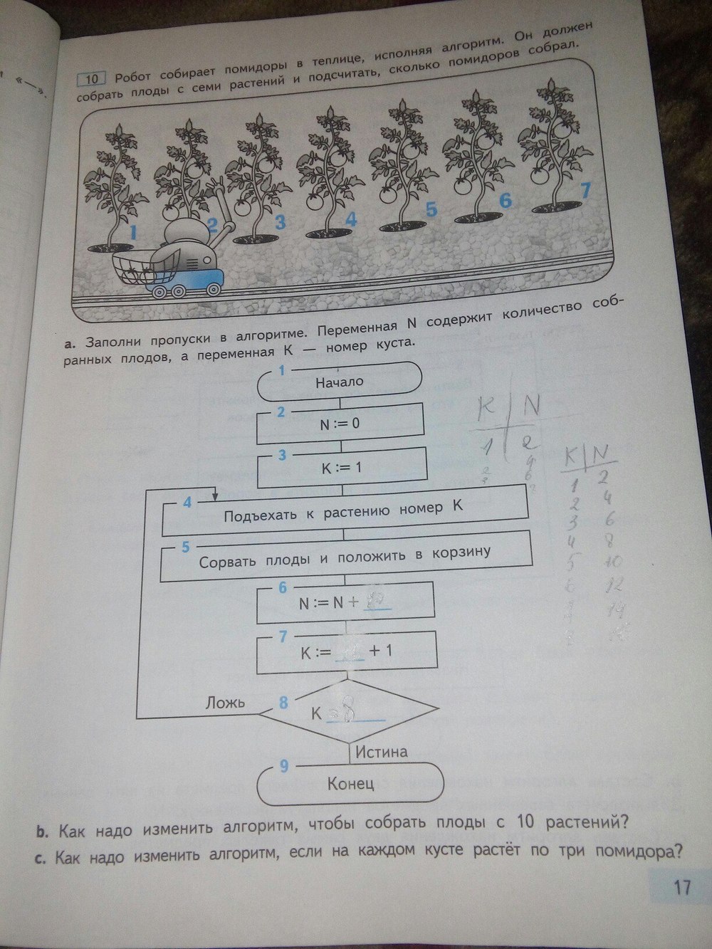 гдз 4 класс информатика часть 1 Бененсон, Паутова страница 17