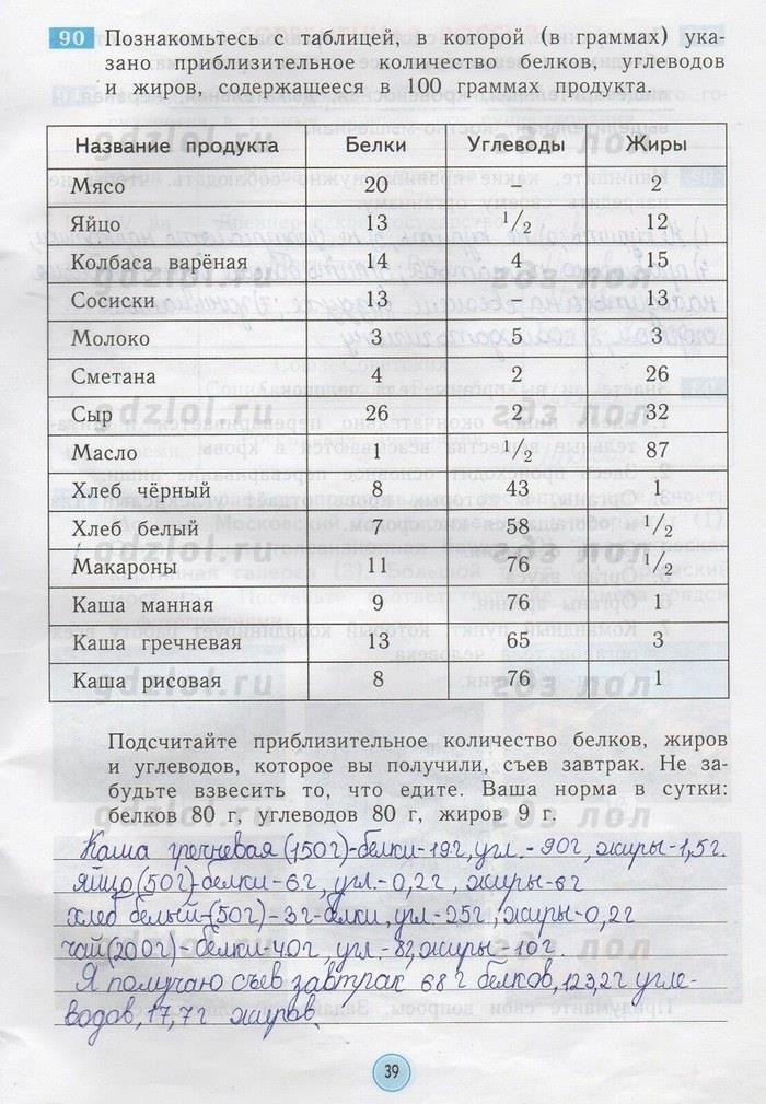 гдз 4 класс рабочая тетрадь страница 39 окружающий мир Дмитриева, Казаков