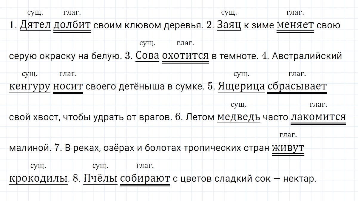 гдз 4 класс номер 94 русский язык Климанова, Бабушкина часть 1