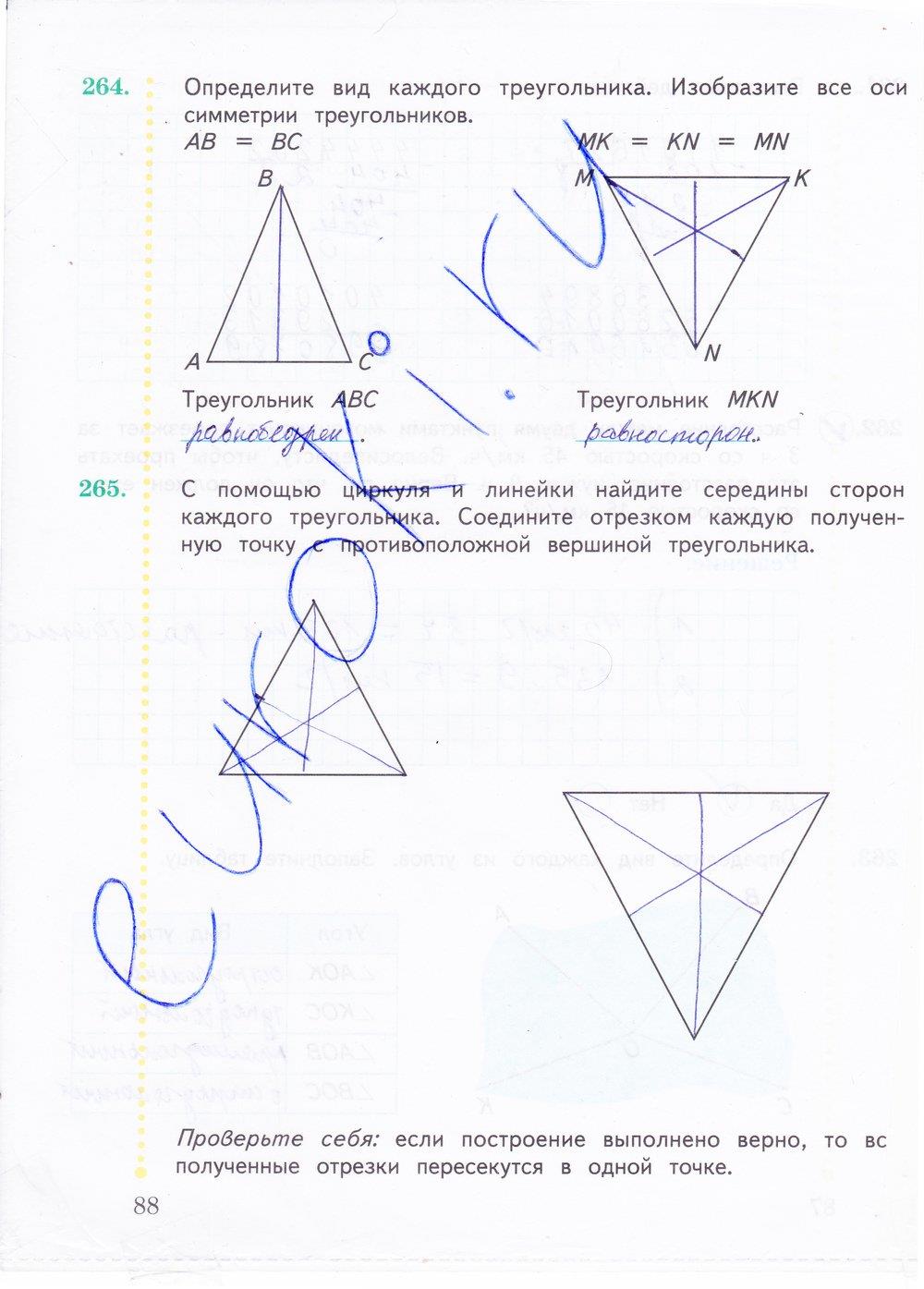 гдз 4 класс рабочая тетрадь часть 2 страница 88 математика Рудницкая, Юдачева