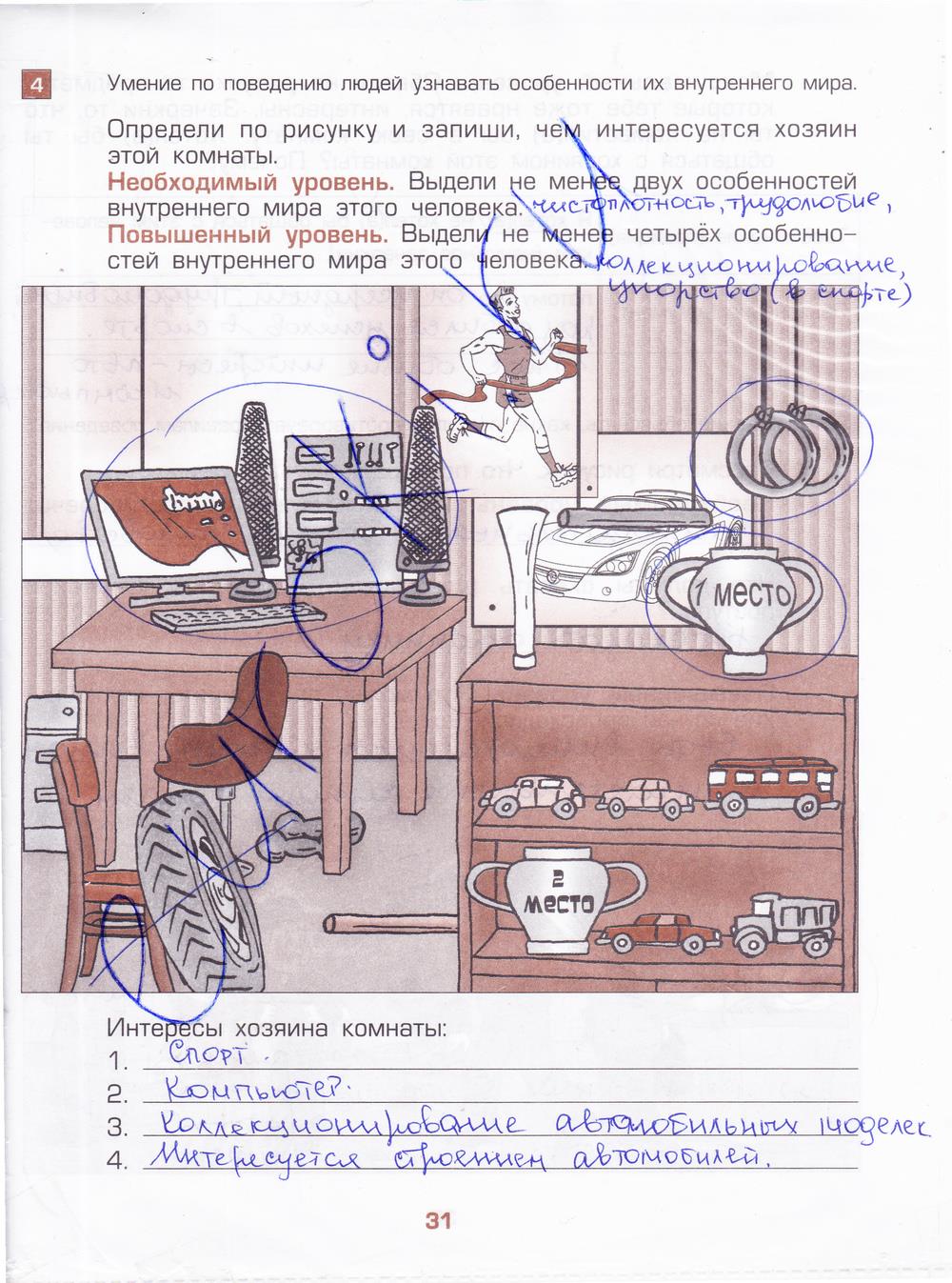 гдз 4 класс проверочные и контрольные работы часть 2 страница 31 окружающий мир Сизова, Стойка