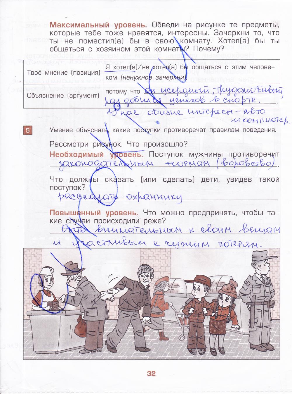 гдз 4 класс проверочные и контрольные работы часть 2 страница 32 окружающий мир Сизова, Стойка