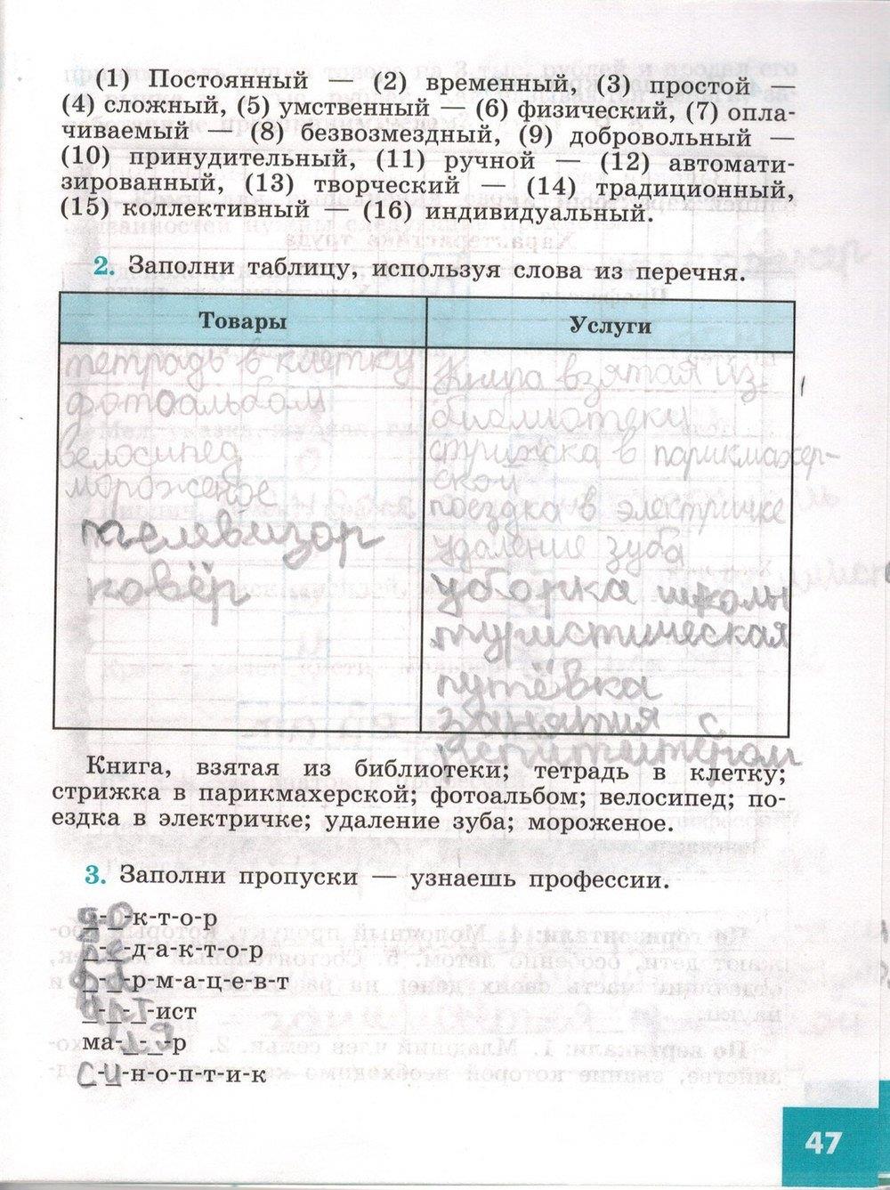 гдз 5 класс рабочая тетрадь страница 47 обществознание Иванова, Хотеенкова