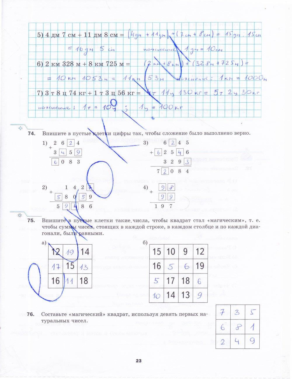 гдз 5 класс рабочая тетрадь часть 1 страница 23 математика Мерзляк, Полонский, Якир
