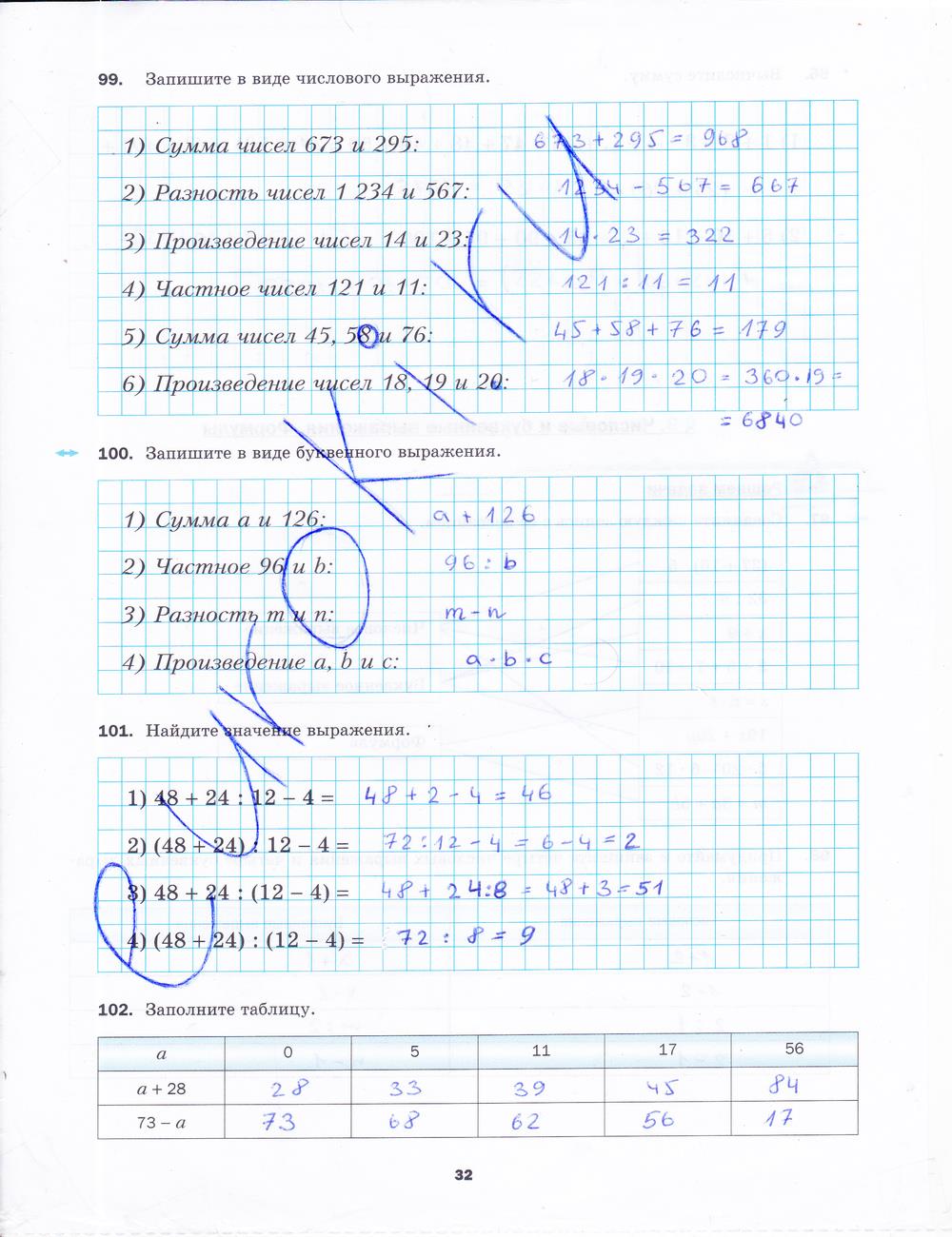 гдз 5 класс рабочая тетрадь часть 1 страница 32 математика Мерзляк, Полонский, Якир