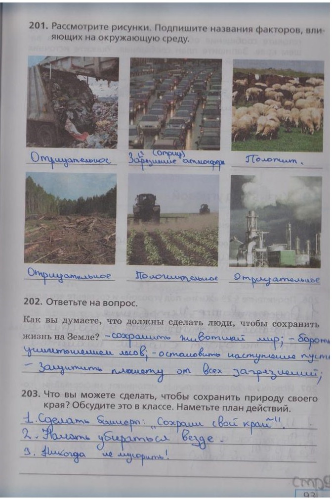 гдз 5 класс рабочая тетрадь страница 93 биология Сонин, Плешаков