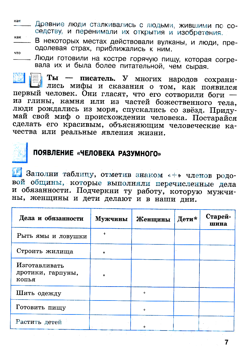 гдз 5 класс рабочая тетрадь страница 7 история Уколова