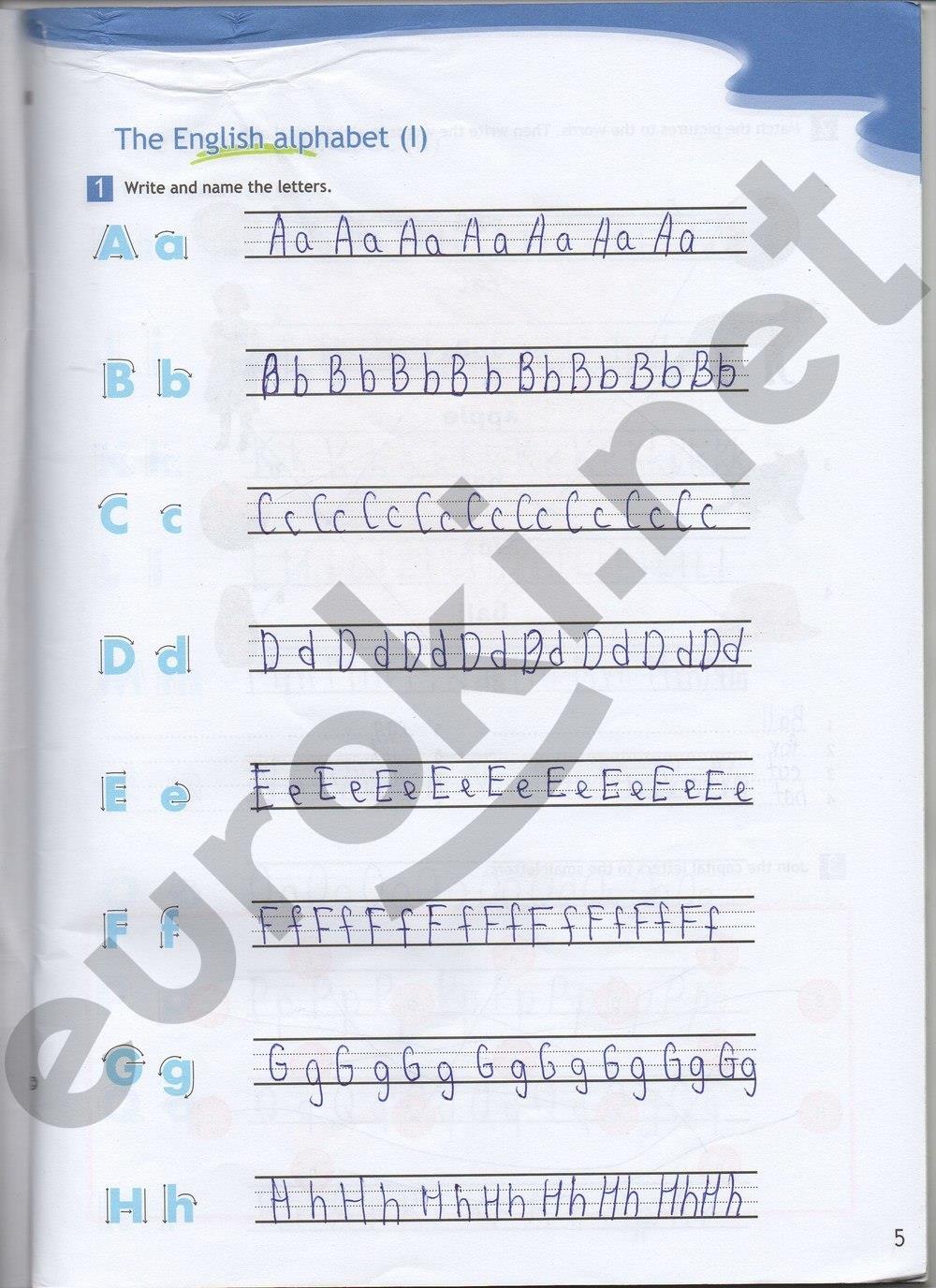 гдз 5 класс рабочая тетрадь страница 5 английский язык Ваулина, Дули