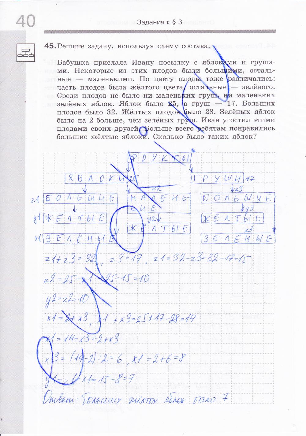 гдз 6 класс рабочая тетрадь часть 1 страница 41 информатика Босова
