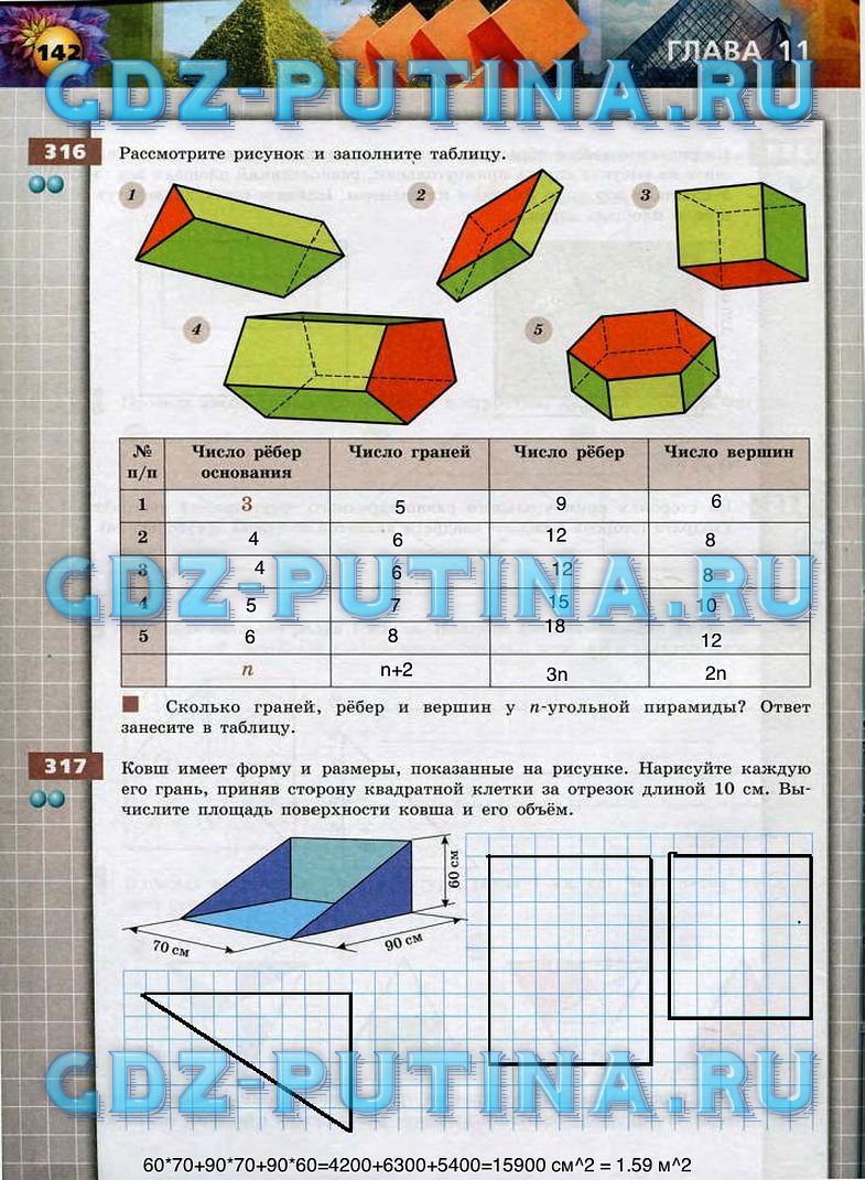 гдз 6 класс тетрадь-тренажер страница 142 математика Бунимович, Кузнецова