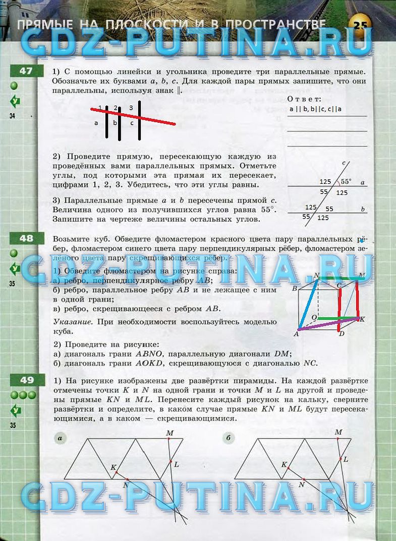 гдз 6 класс тетрадь-тренажер страница 25 математика Бунимович, Кузнецова
