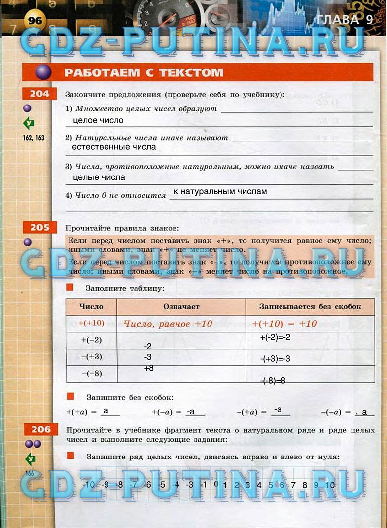 гдз 6 класс тетрадь-тренажер страница 96 математика Бунимович, Кузнецова