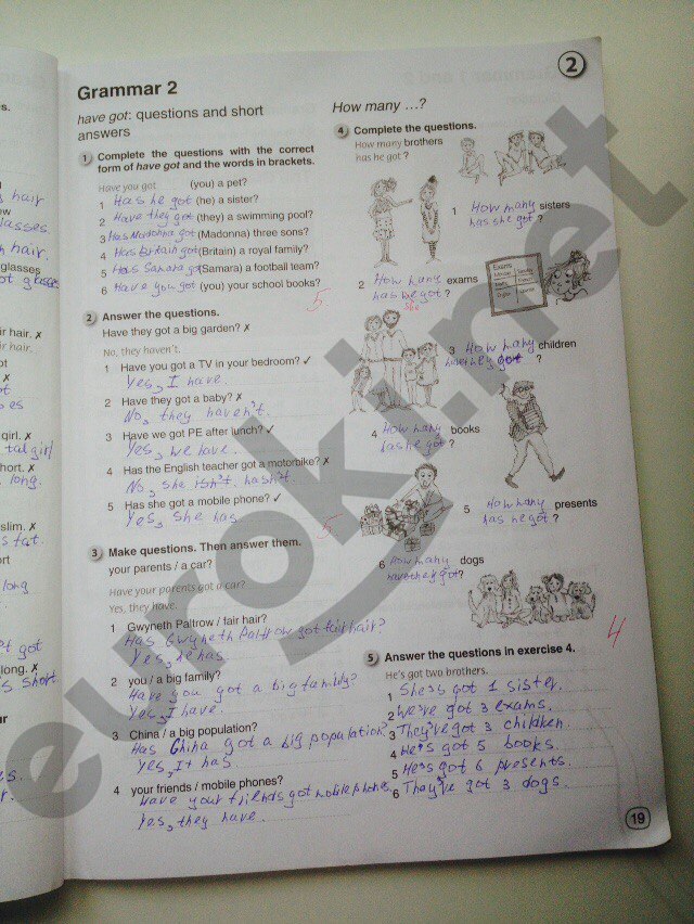 гдз 6 класс рабочая тетрадь страница 19 английский язык Комарова, Ларионова
