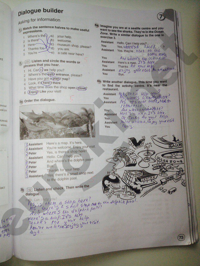 гдз 6 класс рабочая тетрадь страница 73 английский язык Комарова, Ларионова