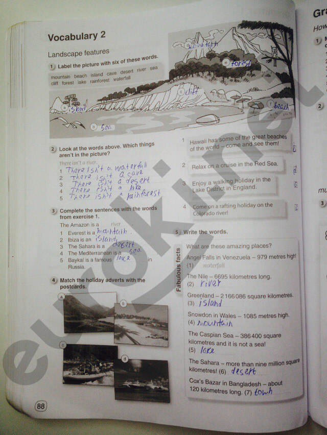 гдз 6 класс рабочая тетрадь страница 88 английский язык Комарова, Ларионова