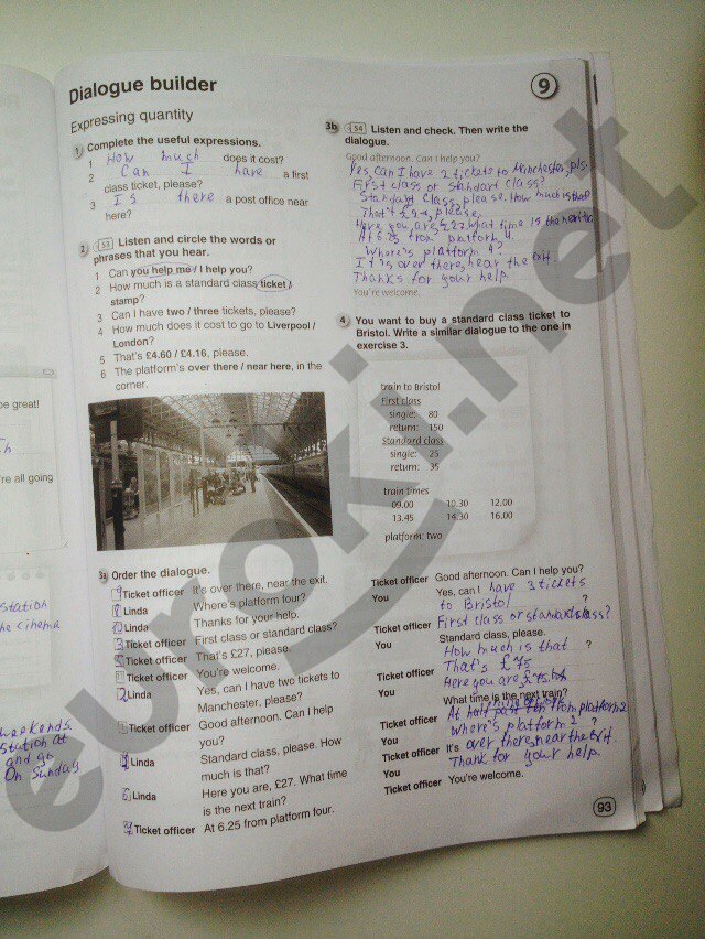 гдз 6 класс рабочая тетрадь страница 93 английский язык Комарова, Ларионова