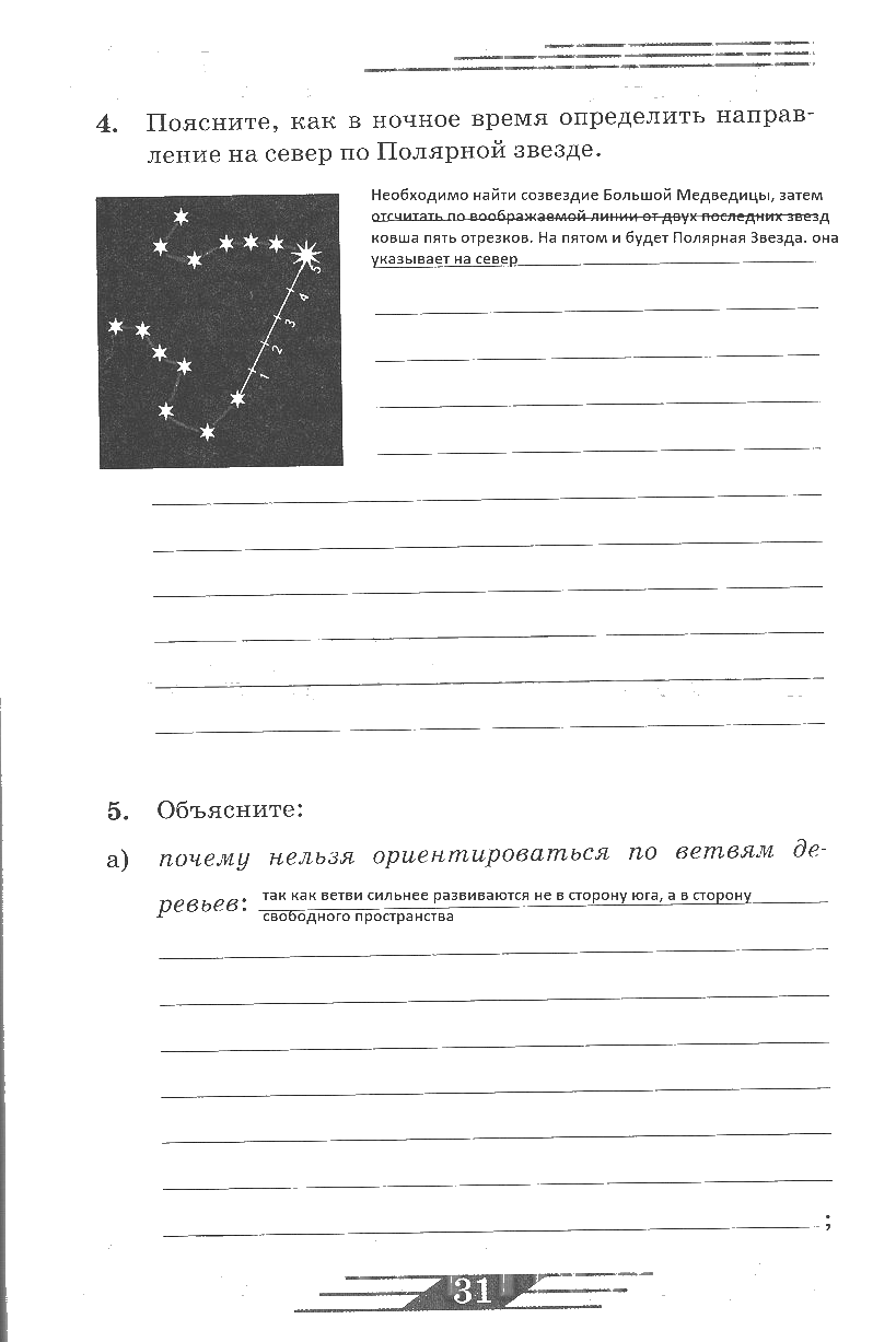 гдз 6 класс рабочая тетрадь страница 31 ОБЖ Латчук, Миронов, Бурдакова
