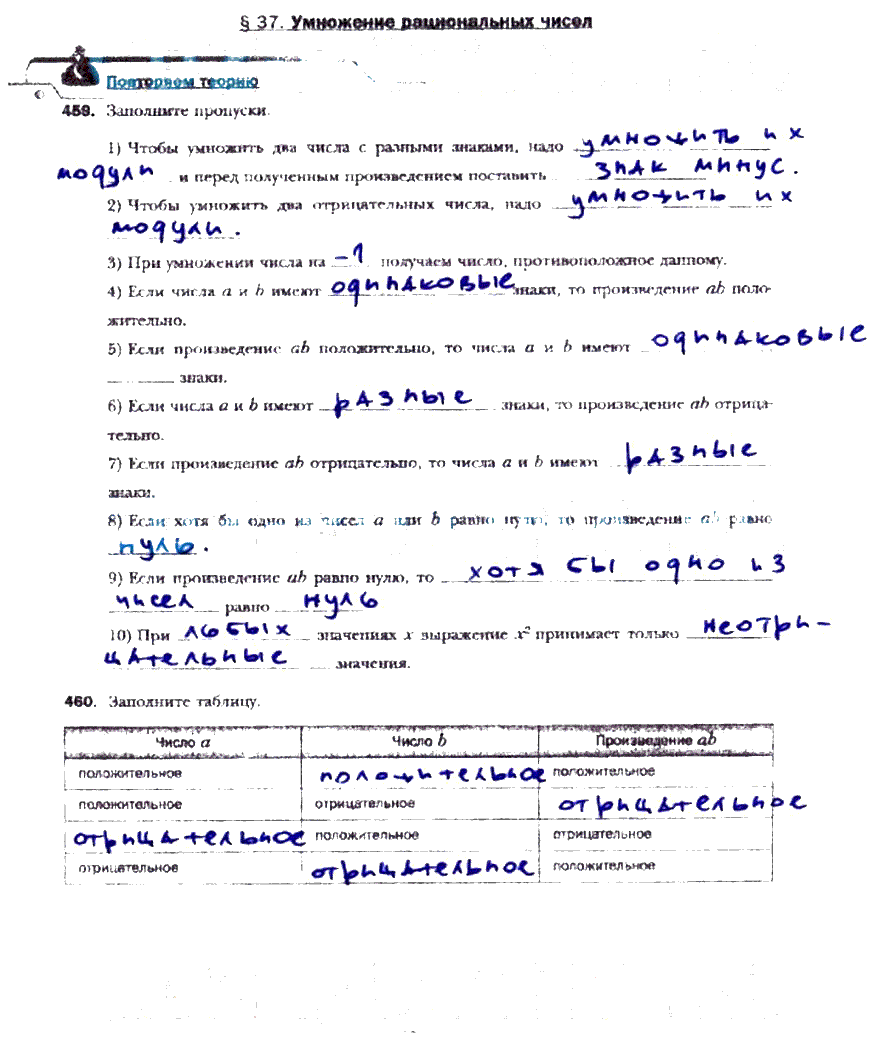 гдз 6 класс рабочая тетрадь часть 3 страница 26 математика Мерзляк, Полонский, Якир