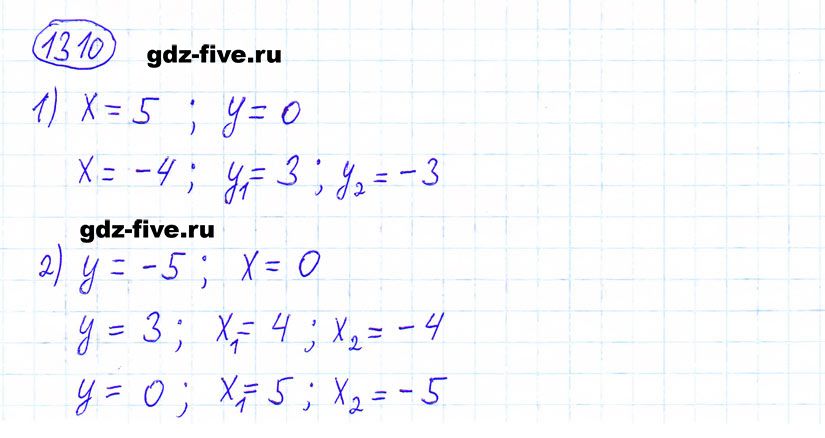 гдз 6 класс номер 1310 математика Мерзляк, Полонский, Якир