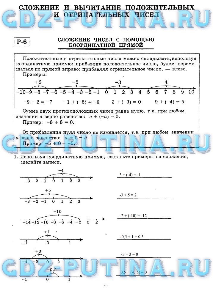 гдз 6 класс рабочая тетрадь часть 2 страница 17 математика Миндюк, Рудницкая
