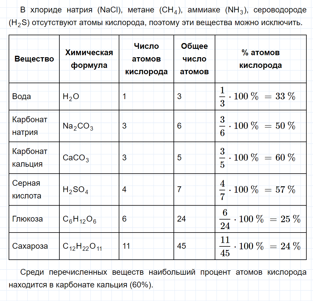 гдз 7 класс параграф 1 номер 8 химия Еремин, Дроздов