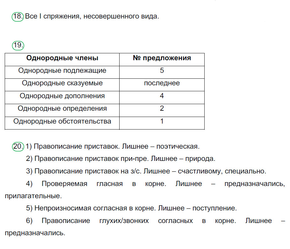 гдз 7 класс рабочая тетрадь страница 9 русский язык Ерохина