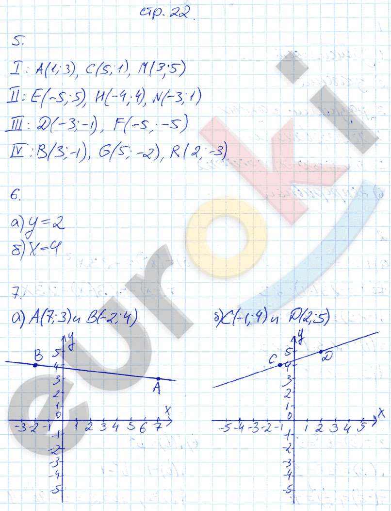 гдз 7 класс рабочая тетрадь страница 22 алгебра Ключникова, Комиссарова