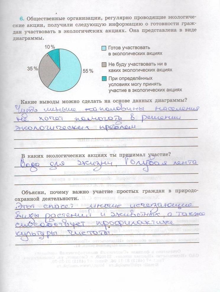 гдз 7 класс рабочая тетрадь страница 95 обществознание Котова, Лискова