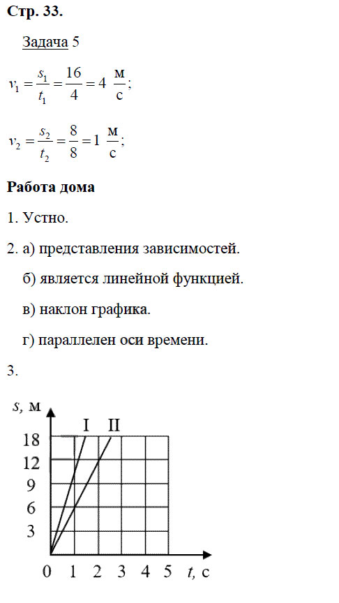 гдз 7 класс рабочая тетрадь страница 33 физика Минькова, Иванова