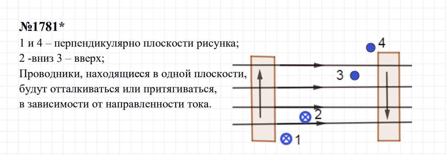 гдз 7-9 класс номер 1781 физика Сборник задач Перышкин