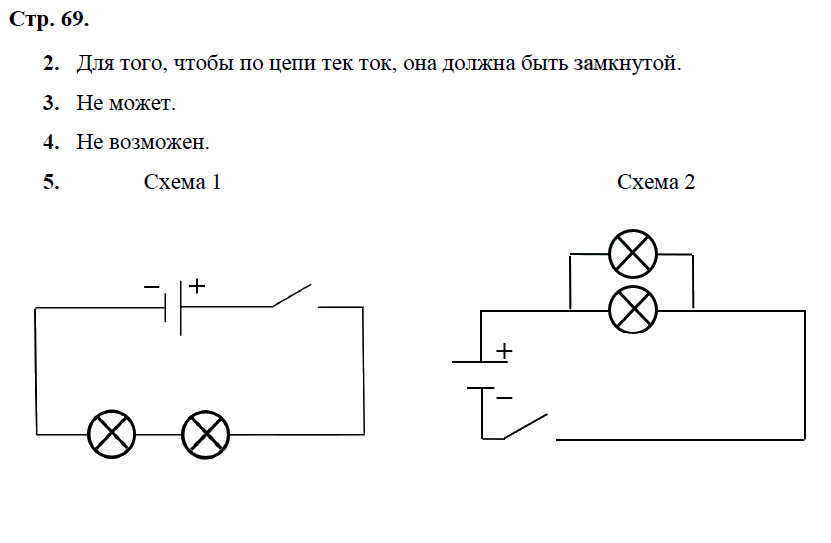 гдз 8 класс рабочая тетрадь страница 69 физика Касьянов, Дмитриева - Дрофа