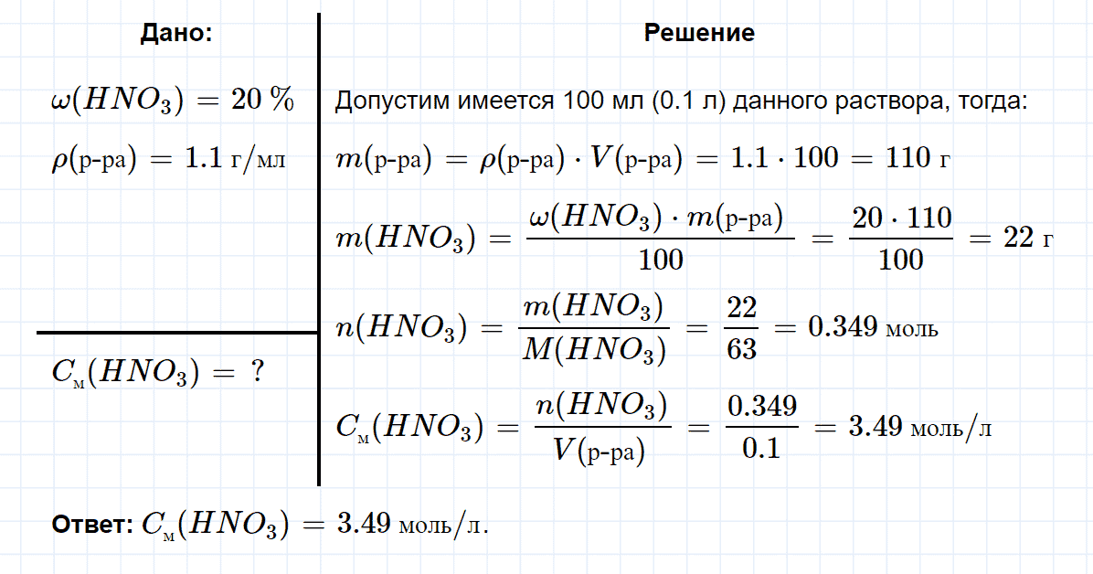 гдз 8 класс номер 3-73 химия Кузнецова, Левкин задачник глава 3