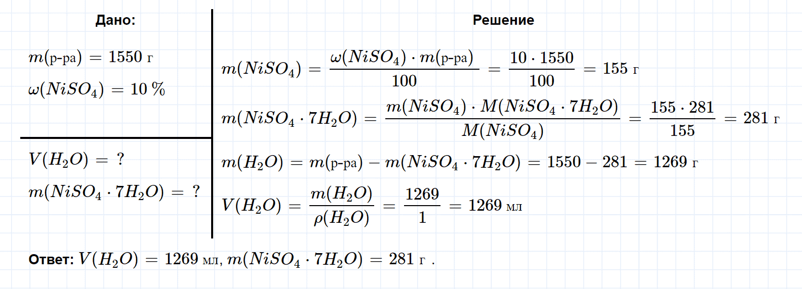 гдз 8 класс номер 3-81 химия Кузнецова, Левкин задачник глава 3