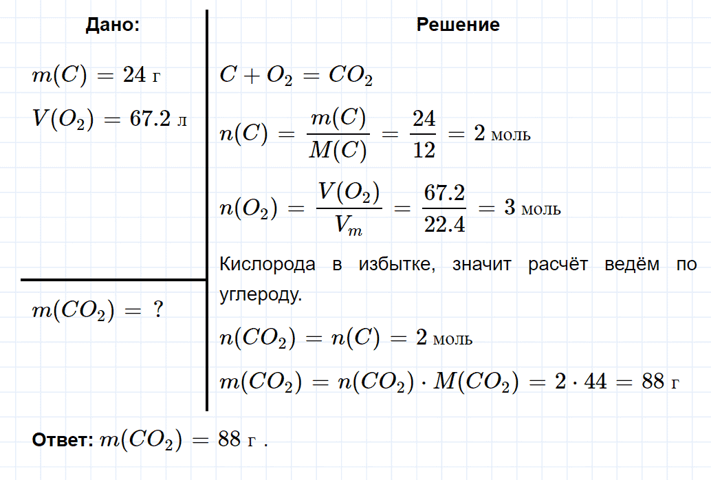 гдз 8 класс номер 5-41 химия Кузнецова, Левкин задачник глава 5