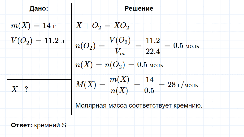 гдз 8 класс номер 5-44 химия Кузнецова, Левкин задачник глава 5