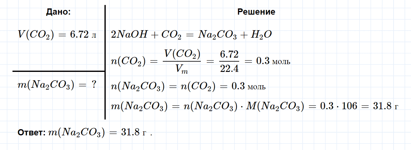 гдз 8 класс номер 5-66 химия Кузнецова, Левкин задачник глава 5