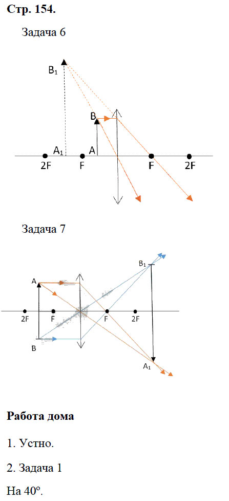 гдз 8 класс рабочая тетрадь страница 154 физика Минькова, Иванова