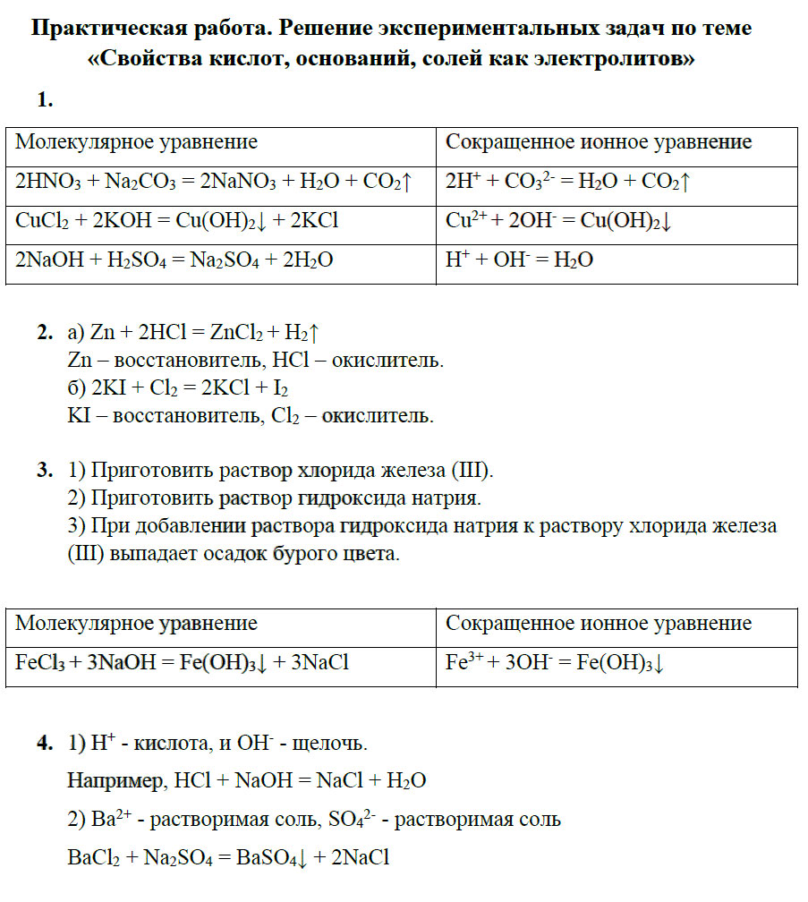 гдз 9 класс рабочая тетрадь страница 22 химия Боровских