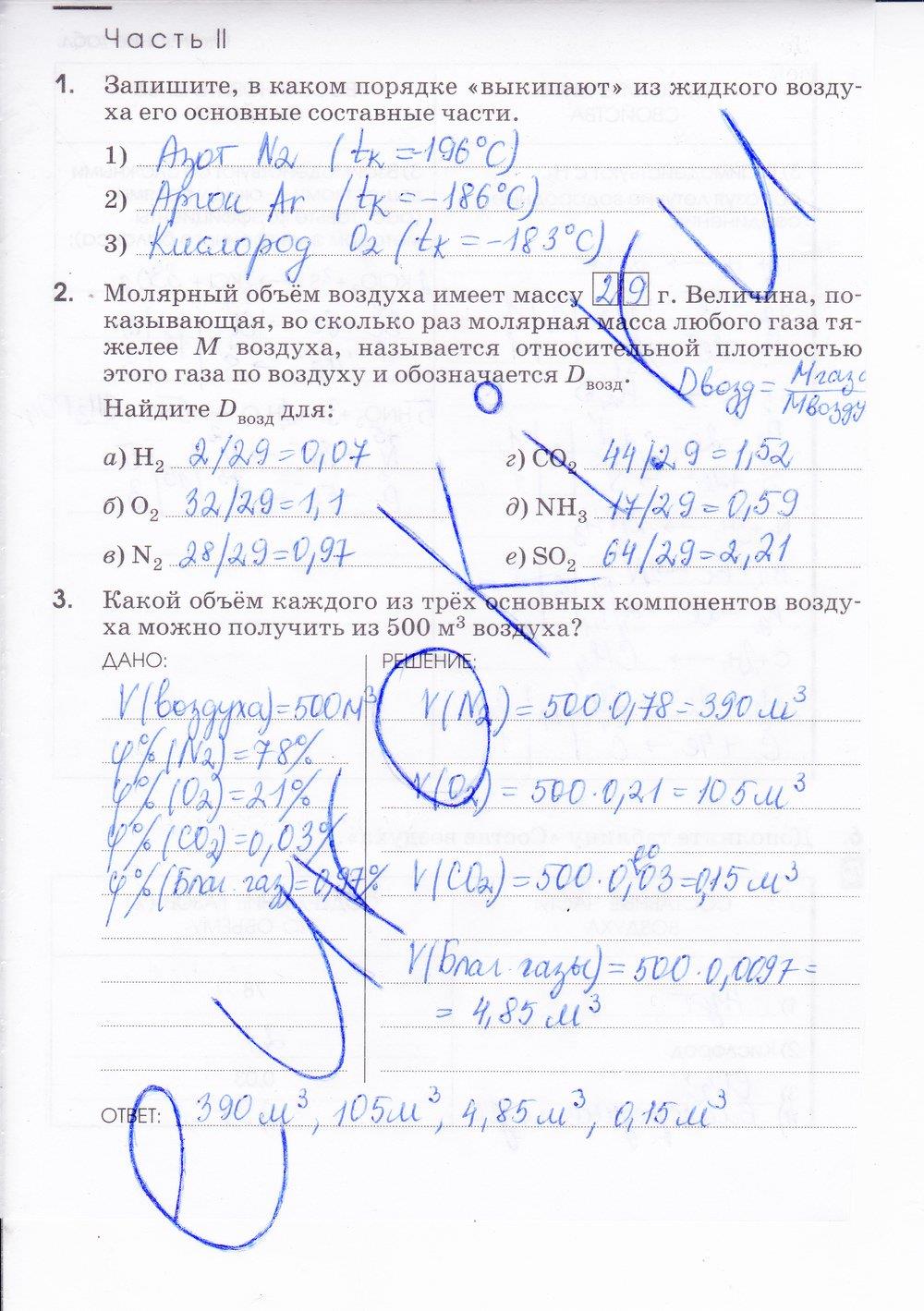 гдз 9 класс рабочая тетрадь страница 104 химия Габриелян, Сладков