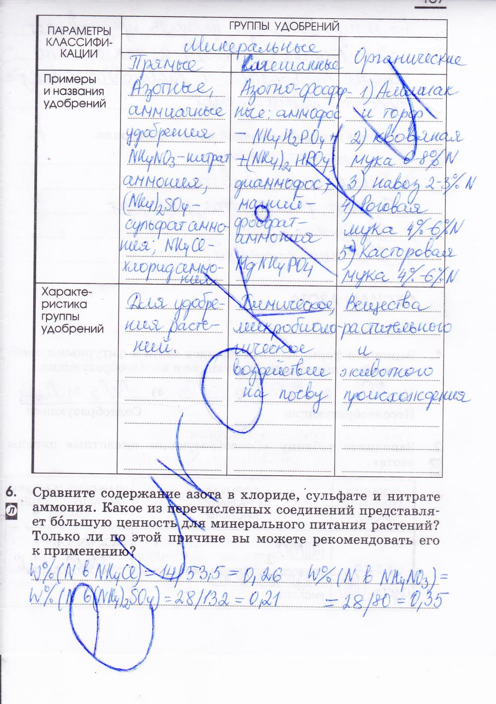 гдз 9 класс рабочая тетрадь страница 157 химия Габриелян, Сладков