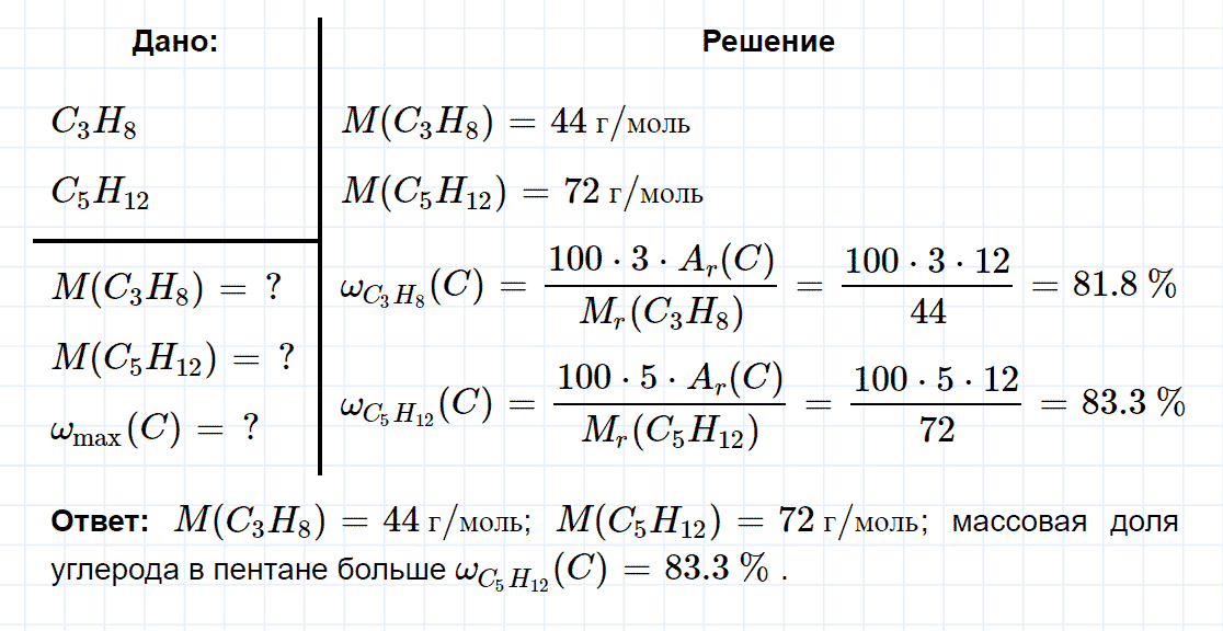гдз 9 класс параграф 46 номер 5 химия Кузнецова, Титова, Гара