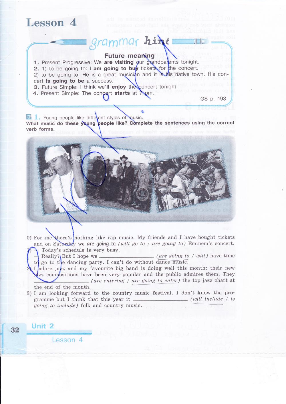 гдз 9 класс рабочая тетрадь страница 32 английский язык Кузовлев, Лапа